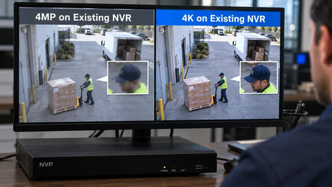 Will a 4K Camera Look Better on My Existing NVR?