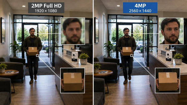 4MP vs 2MP Security Camera: Is Higher Resolution Worth It?