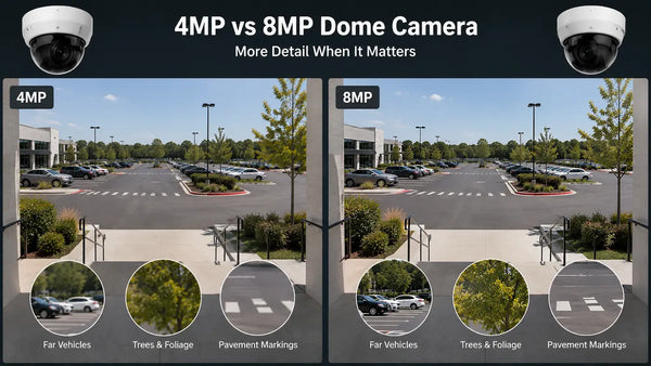 4MP vs 8MP Security Camera: Which Resolution Should You Buy?
