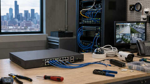 Chicago PoE Switch Buying Guide for CCTV Installers and Businesses