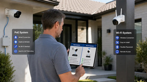 PoE vs. Wi-Fi Security Cameras: Which System Is Right for You?