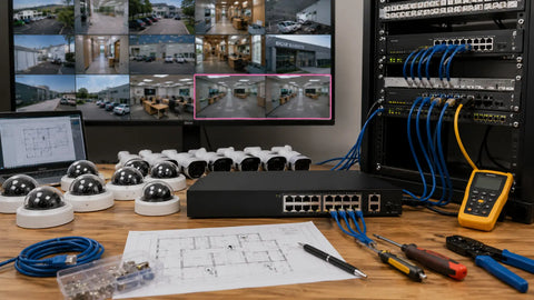 How to Choose a PoE Switch for a 16-Camera System Before Buying