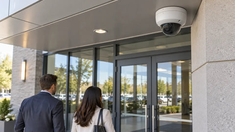 Best Camera Placement for Commercial Building Entrances and Lobbies