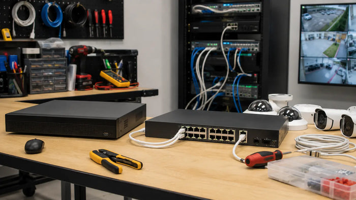 Can You Connect an NVR to a PoE Switch? Correct Network Layouts