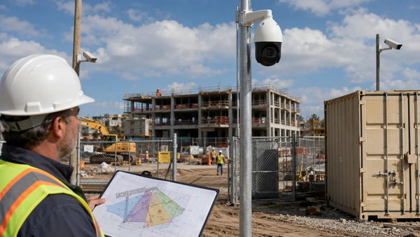 Can a 25× PTZ Camera Replace Fixed Cameras at a Construction Site?