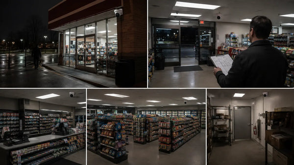 Should a Convenience Store Entrance Camera Actively Warn People?