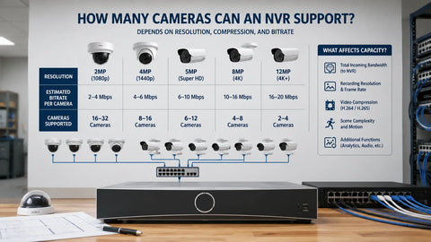How Many Cameras Can an NVR Support? Channels Are Only the Start
