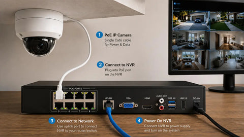Top 5 4K PoE IP Cameras with Color Night Vision That Integrate Seamlessly with Your Existing NVR