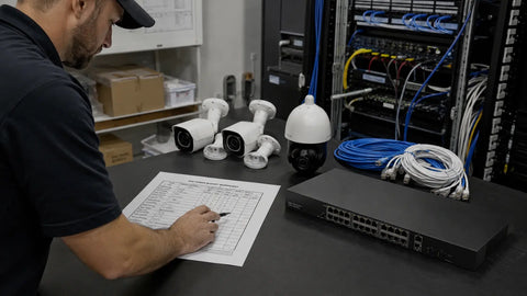 How Much PoE Power Does a Security Camera System Need?