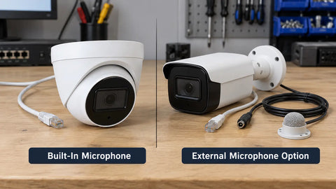 I Want My Security Camera to Record Sound. What Do I Need?