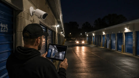 Security Cameras for Storage Units: Gate and Drive-Aisle Buying Guide