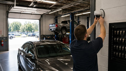 Before Buying Shop Cameras, Map Every Vehicle and Key Handoff