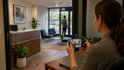 Best Security Camera for Small Business Reception Areas