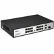 16-Port PoE+ Switch, 250W, Dual Gigabit Uplinks, Fast Ethernet