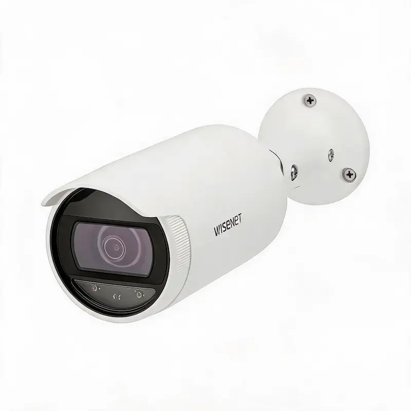ANO-L6012R 2MP outdoor IR bullet camera with 30m night vision, intelligent analytics, Hallway View support, and PoE connectivity.