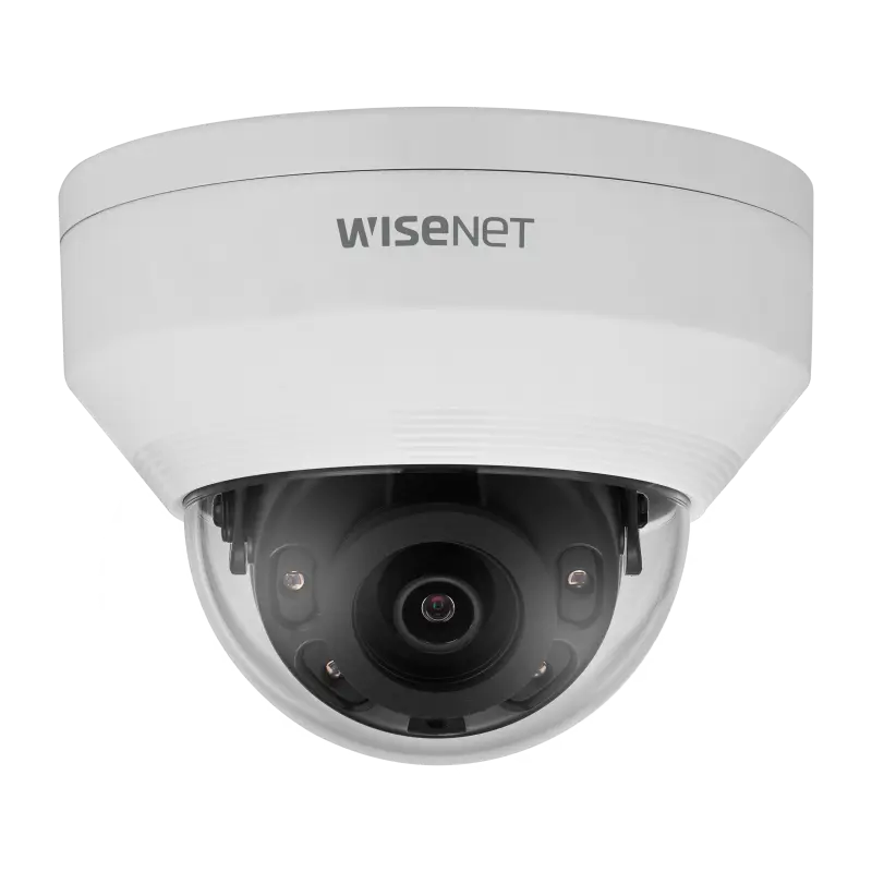 ANV-L7012R 4MP outdoor vandal dome camera with IK10 impact resistance, Hallway View, Smart IR night vision, and intelligent analytics.