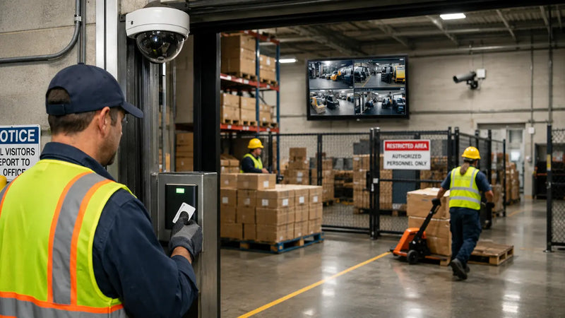 US fulfillment center supporting surveillance equipment distribution and fast nationwide shipping.