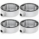 CB140PT DS-1280ZJ-DM21 Junction Box for Turret Cameras 4-Pack