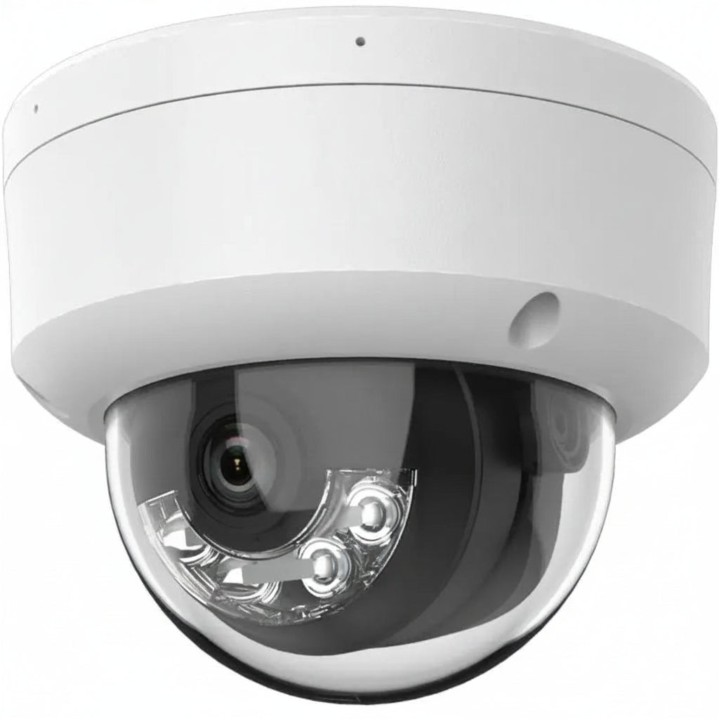 DS-2CD1183G2-LIU(F) 4K 8MP Hik-Compatible Dome Camera featuring Smart Hybrid Light, AcuSense AI Detection, and IK10 Vandal-Proof rating