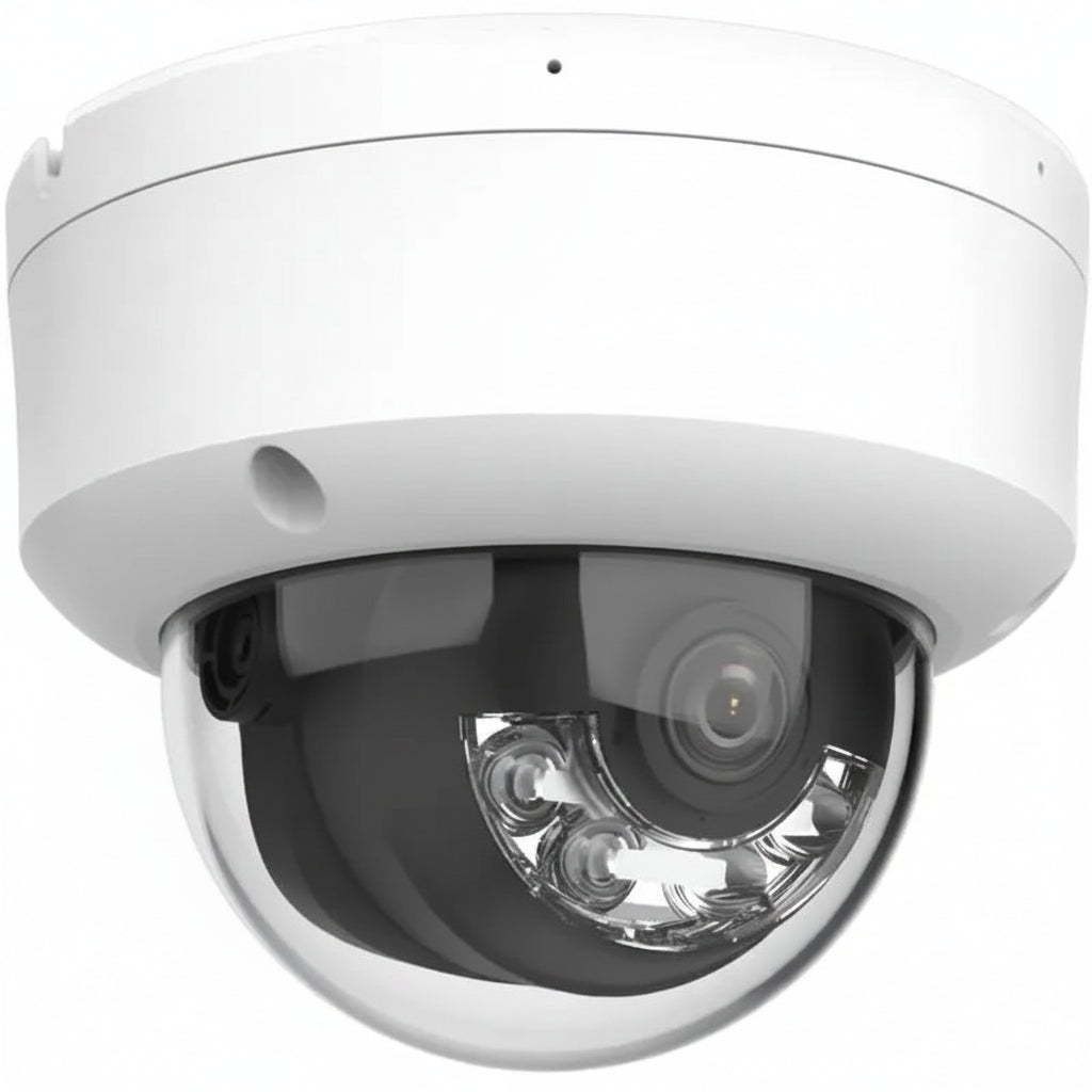 DS-2CD1183G2-LIU(F) 4K 8MP Hik-Compatible Dome Camera featuring Smart Hybrid Light, AcuSense AI Detection, and IK10 Vandal-Proof rating