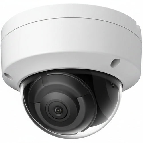 DS-2CD2143G2-I 4MP AcuSense PoE dome security camera with AI detection, EXIR night vision, IP67 weatherproof protection and IK10 vandal resistance