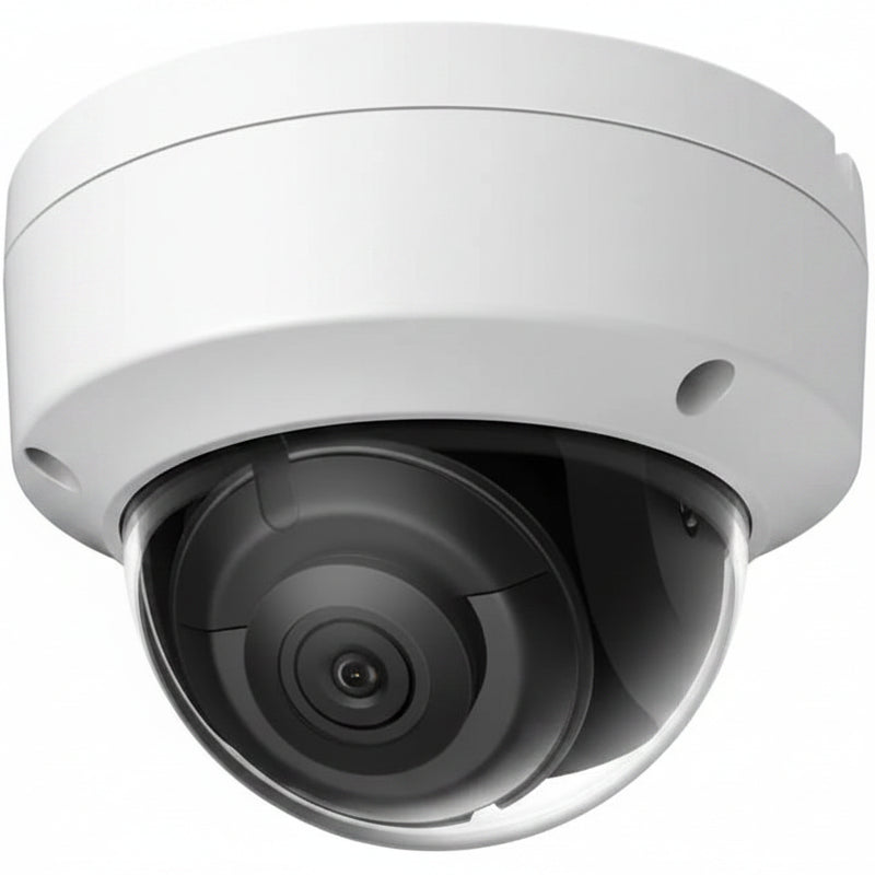 DS-2CD2143G2-I 4MP AcuSense PoE dome security camera with AI detection, EXIR night vision, IP67 weatherproof protection and IK10 vandal resistance