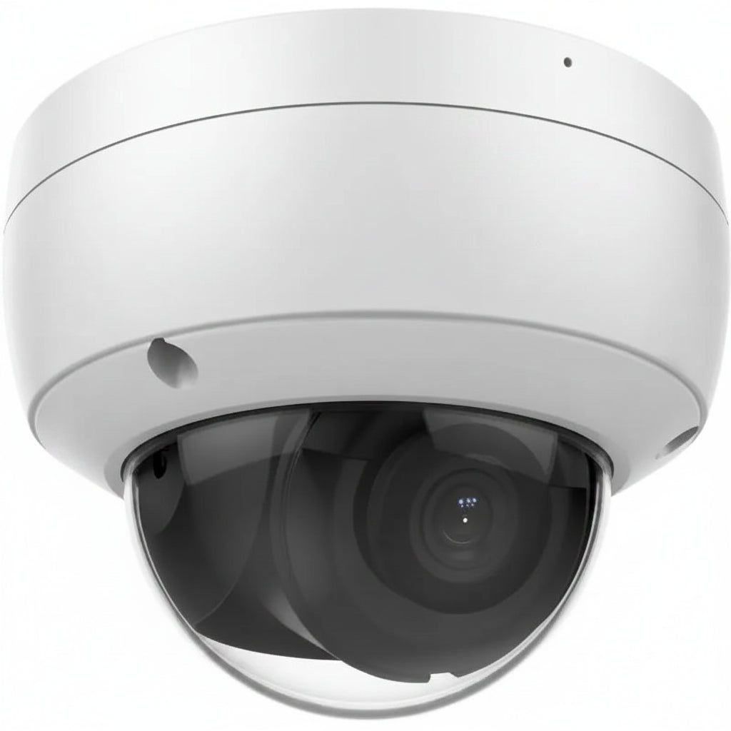 DS-2CD2183G2-IU 8MP 4K Smart Dome Security Camera with AI detection, night vision, built-in microphone, IP67 weatherproof and IK10 vandal-resistant protection