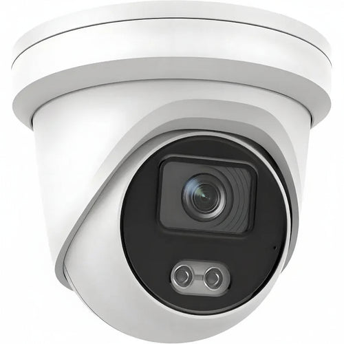 DS-2CD2347G2-LU 4MP Hik-Compatible Turret Camera featuring ColorVu 24/7 Full-Color Imaging and AcuSense AI Detection