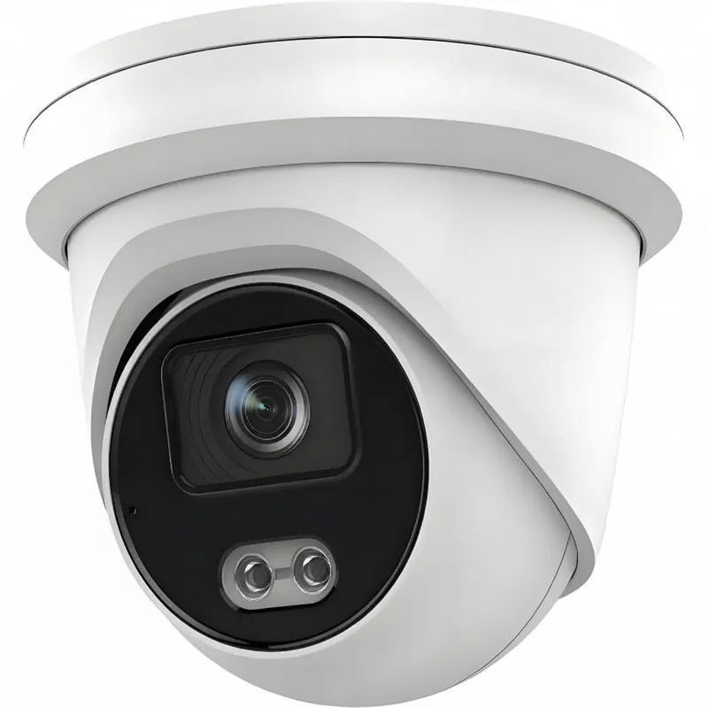 DS-2CD2347G2-LU 4MP Hik-Compatible Turret Camera featuring ColorVu 24/7 Full-Color Imaging and AcuSense AI Detection