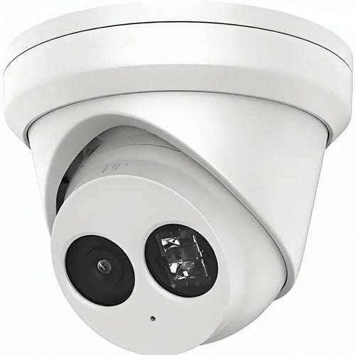 DS-2CD2383G2-IU 4K 8MP Hik-Compatible Turret Camera featuring AcuSense AI Human and Vehicle Detection and Built-in Microphone