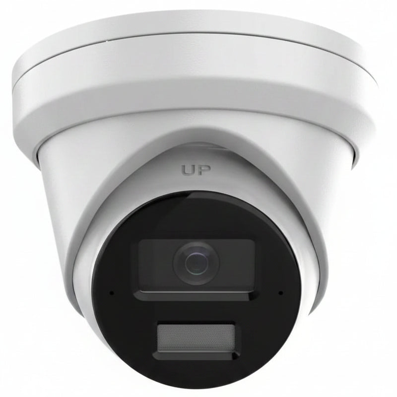 DS-2CD2383G2-LI2U/SL 4K 8MP Hik-Compatible Turret Camera with Active Deterrence Strobe Light and Smart Hybrid Light Technology