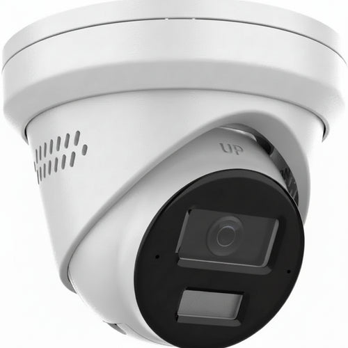 DS-2CD2383G2-LI2U/SL 4K 8MP Hik-Compatible Turret Camera with Active Deterrence Strobe Light and Smart Hybrid Light Technology