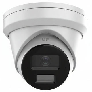 DS-2CD2383G2-LI2U/SL 4K 8MP Turret Camera with Active Deterrence Strobe Light and Smart Hybrid Light Technology