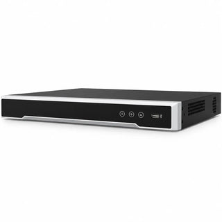 DS-7616NI-Q2/16P 16-channel PoE NVR with dual SATA storage and 4K output for commercial surveillance installations.