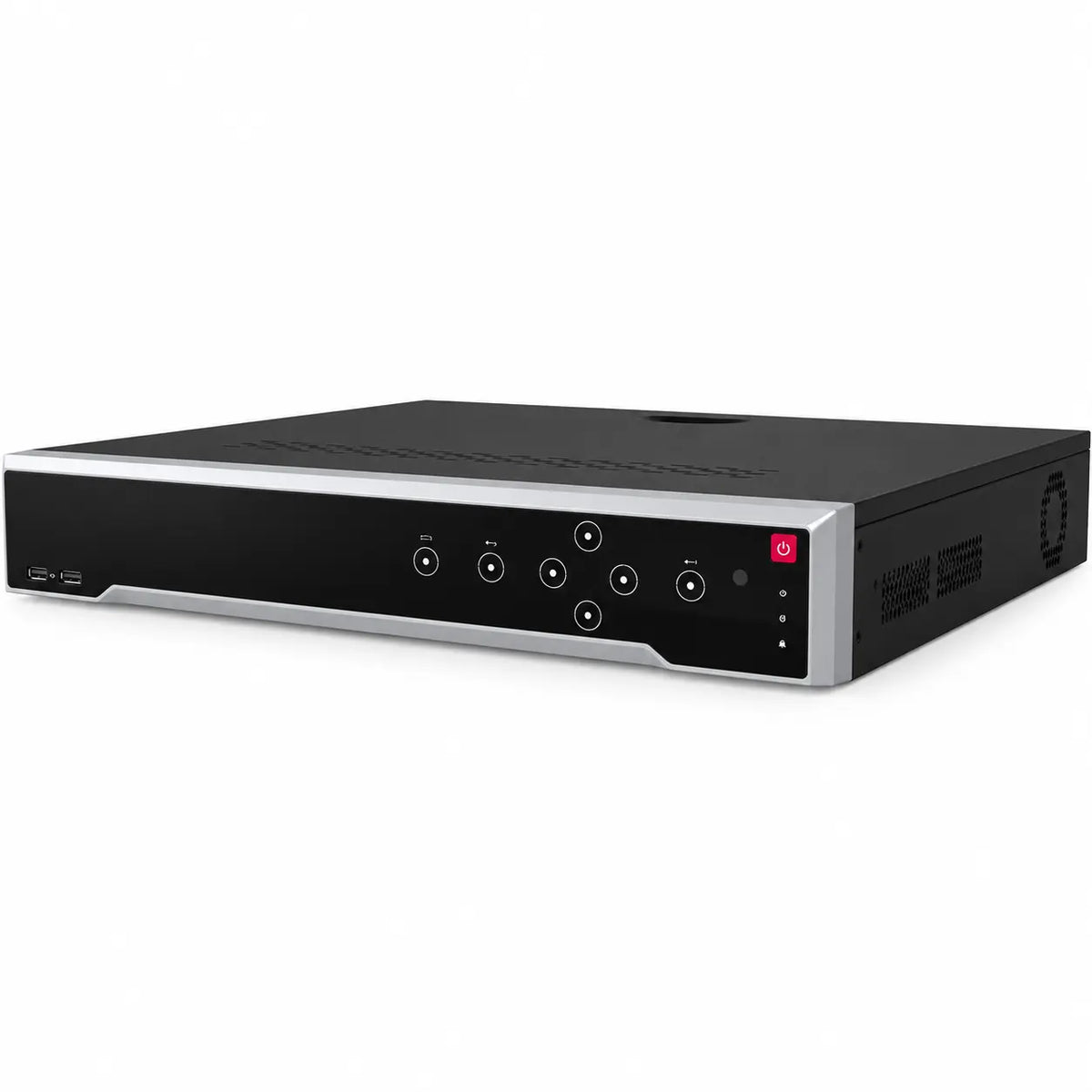 DS-7732NI-M4 32-channel 4-bay NVR with 8K output and dual Gigabit networking for larger commercial surveillance systems