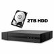 ERI-K108-P8-2TB 8-Channel PoE NVR with 2TB HDD & 4K Output