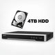 ERI-K216-P16 16-Channel PoE NVR with 4TB HDD