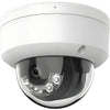 H-Series DS-1272ZJ-120 white aluminum wall mount bracket designed for Hik-Compatible dome IP cameras with a 120mm base layout