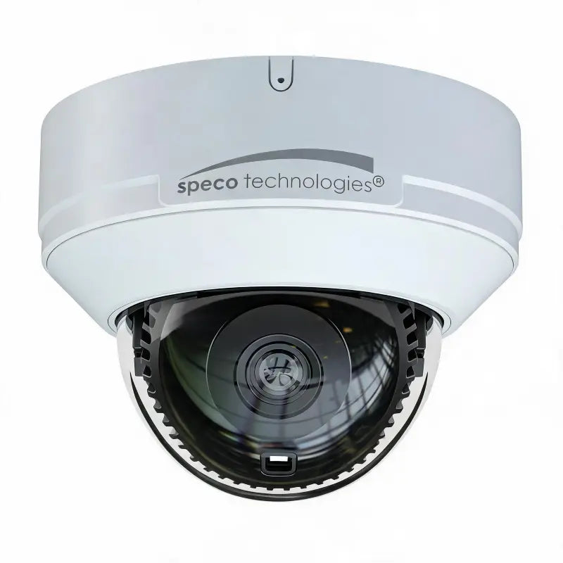 Speco O4VD2 4MP Outdoor IP Dome Camera with People and Vehicle Detection