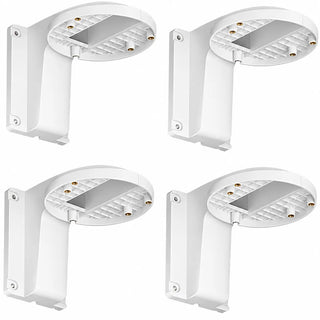 WM110 DS-1258ZJ white plastic indoor wall mount brackets for compatible fixed-lens dome security cameras, 4-pack
